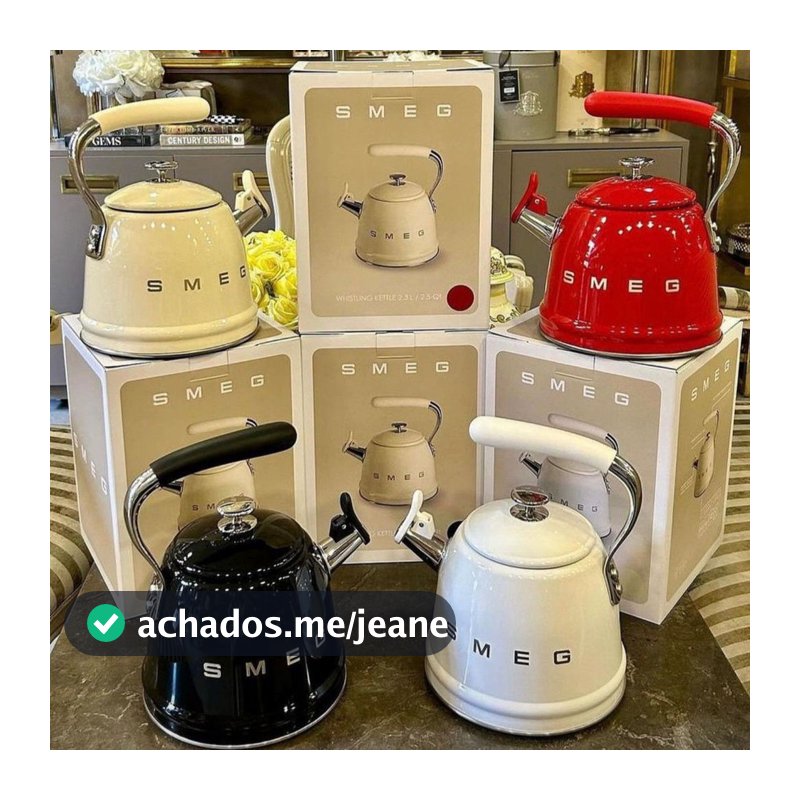 2026 novo estilo smeg smeg garrafa de água Retro 304 doméstico aço inoxidável grande capacidade fogão ao ar livre portát