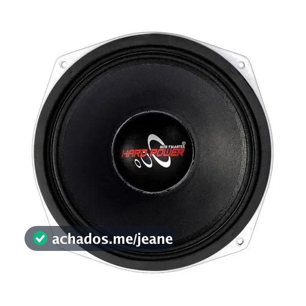 Alto Falante 10 Polegada Hardpower Hp400h Woofer Médio Grav Branco