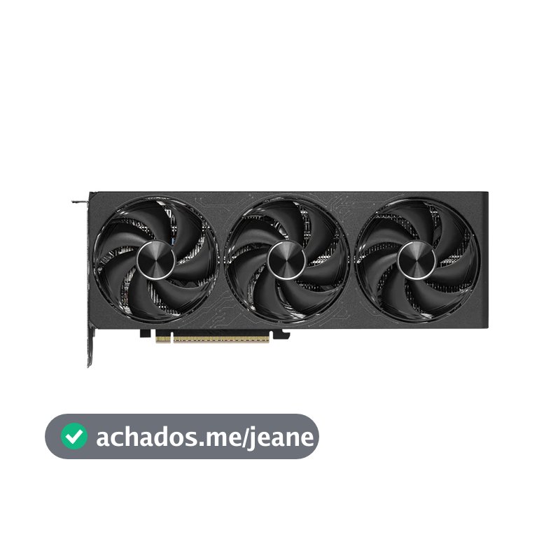 Placa de Vídeo MSI GeForce RTX 5080 INSPIRE 3X BLACK OC 16GB GDDR7 PCIe 5.0 DLSS4 Ray Tracing 912-V531-686