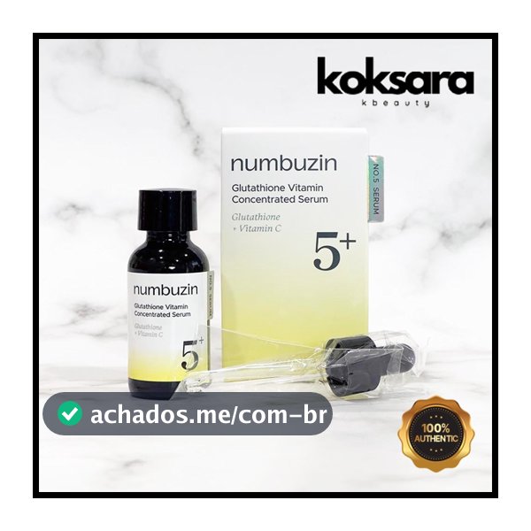Numbuzin No.5 Glutathione Vitamin Concentrated Serum 30ml