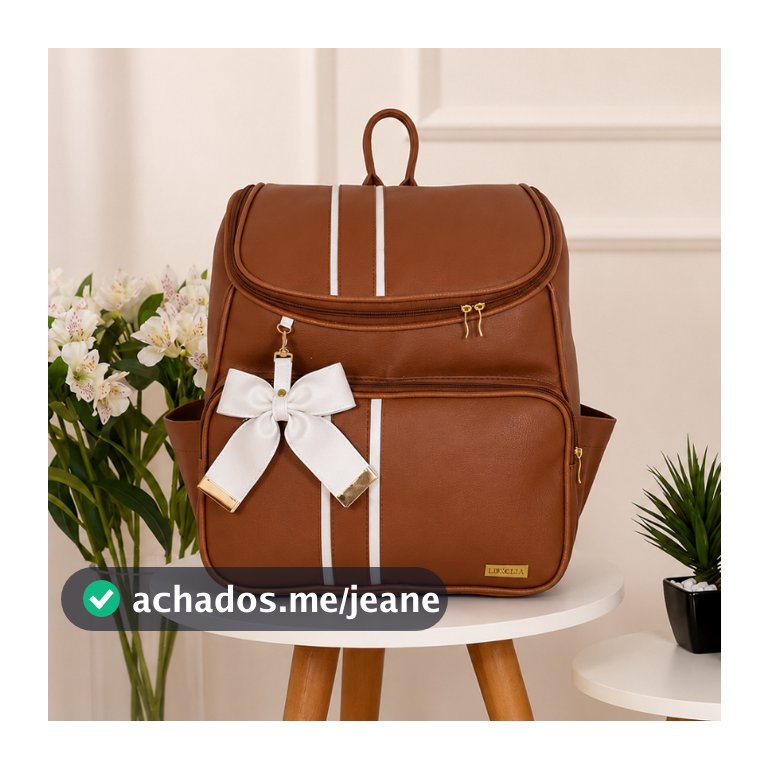 Mochila Maternidade 2 em 1 New York Cacau/Off - 01 Peça