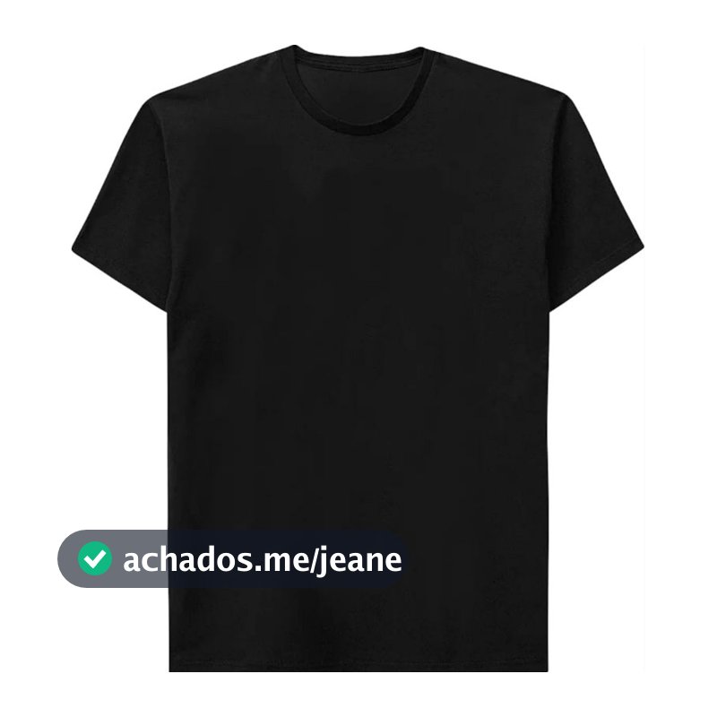 Camiseta Básica Infantil Tamanho 4 6 8 10 Branca Cinza Preta Rosa
