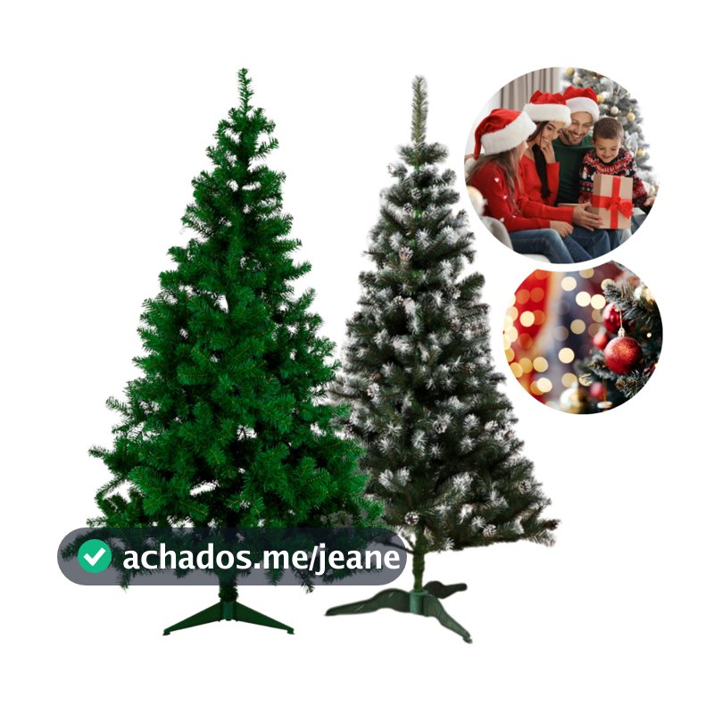 Árvore Natal Verde 60cm/120cm/150cm/180cm/210 Galhos Decoração Natalina Pinheiro Premium