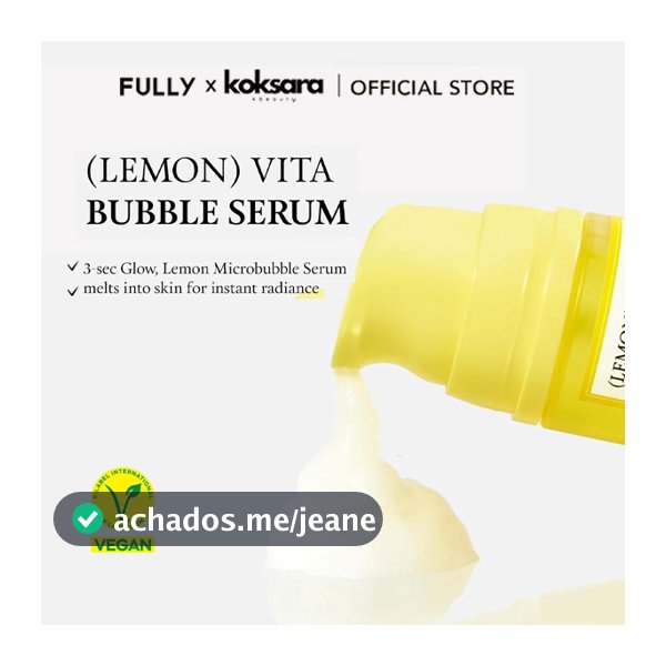 [OFFICIAL] FULLY Lemon Vita Bubble Serum 95ml