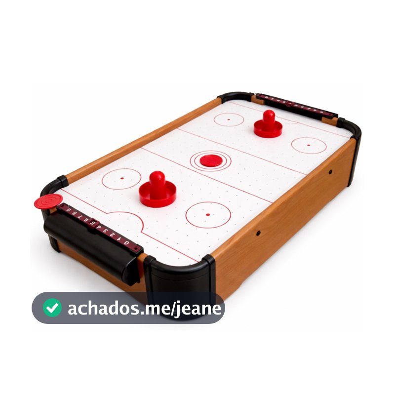 Mini Jogo Mesa De Hockey Air Completo Portátil 510x310x100m