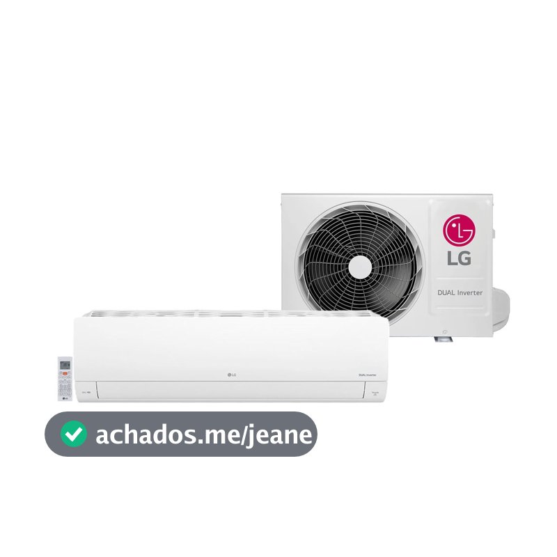 Ar Condicionado Split LG AI Dual Inverter Voice 9000 BTU/h Frio S3-Q09AA31D - 127 Volts