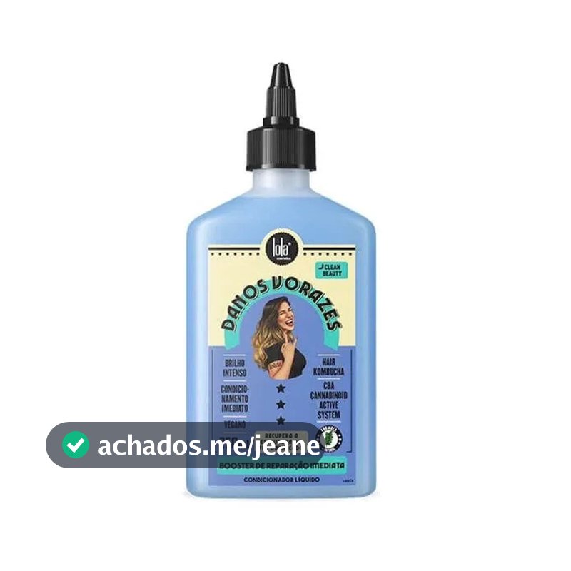 Booster de Reparação Imediata Lola Cosmetics Danos Vorazes 250ml