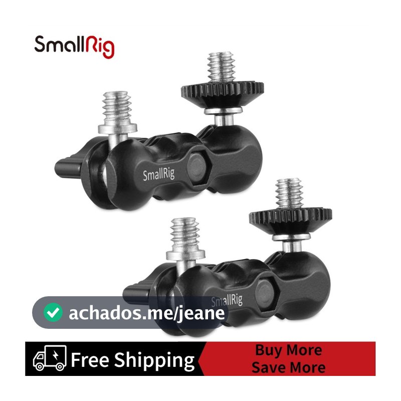 Braço Mágico Universal SmallRig Com Cabeça De Bola Pequena (Pacote De 2pcs) 2158