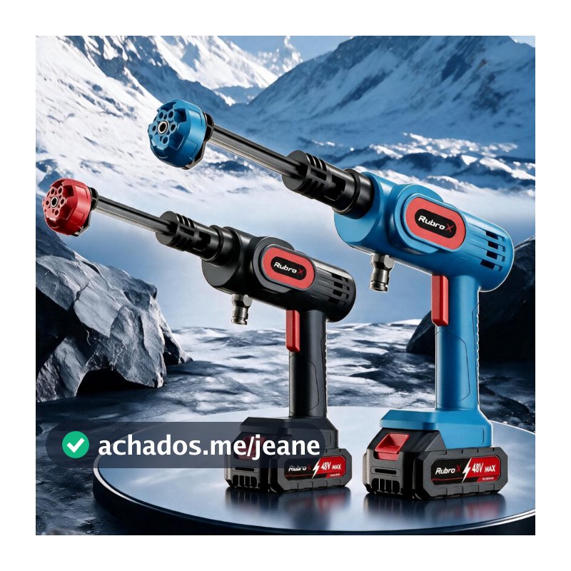 RubroX 200W/300W Lavadora A Jato De Alta Pressão Portátil Recarregável Para Carros limpeza Jardim