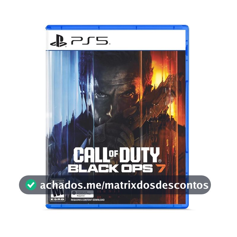 Call of Duty Black Ops 7 PS5 Midia Fisica