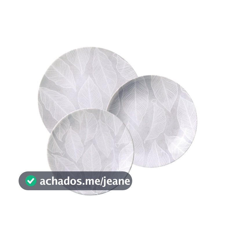 Jogo de Jantar Tramontina Arbo em Porcelana – Monte Seu Kit Pratos Avulsos