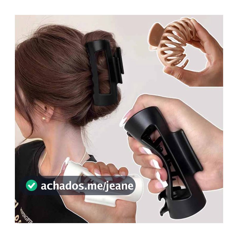 Clipes De Tubarão De Silicone Macio Que Não Têm Medo De Cair 2025 Novo Volume De Cabelo De Tamanho Grande E Para Mulhere