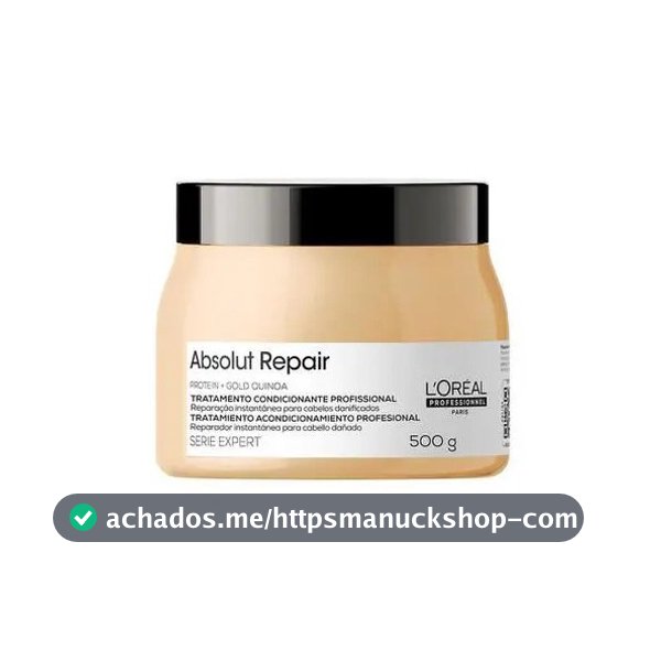 Absolut Repair Gold Quinoa Máscara 500g L'oR QUINOA creme hidratante
