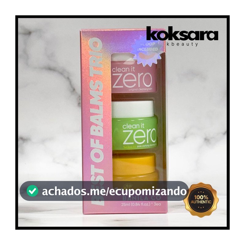BANILA CO Clean It Zero Best of Balms Trio 25ml x 3pcs