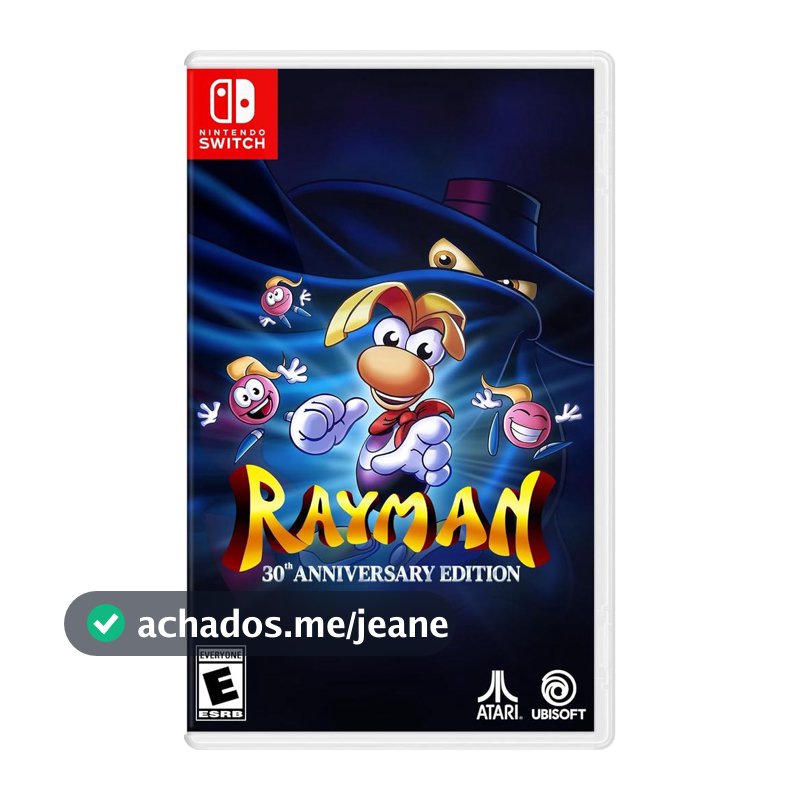 Rayman 30th Anniversary Edition Switch Midia Fisica