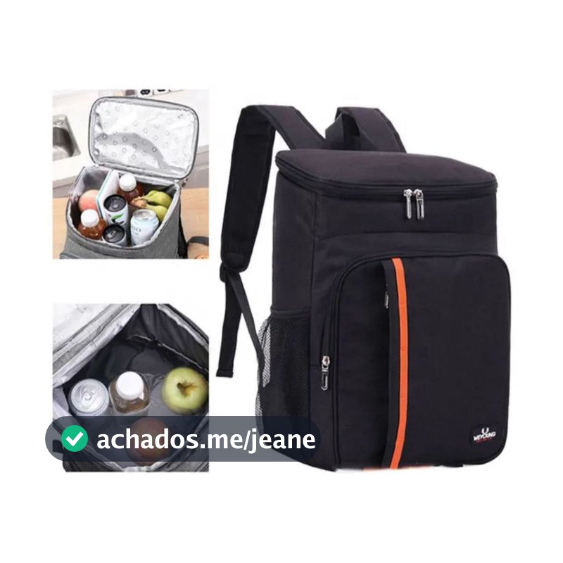 Mochila Bolsa Térmica Grande Não Vaza Para Latas De Cerveja