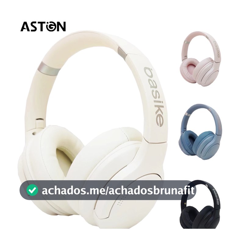 Astgn X Basike Original sem fio anti-ruído fone de ouvido bluetooth efeito de som de alta fidelidade