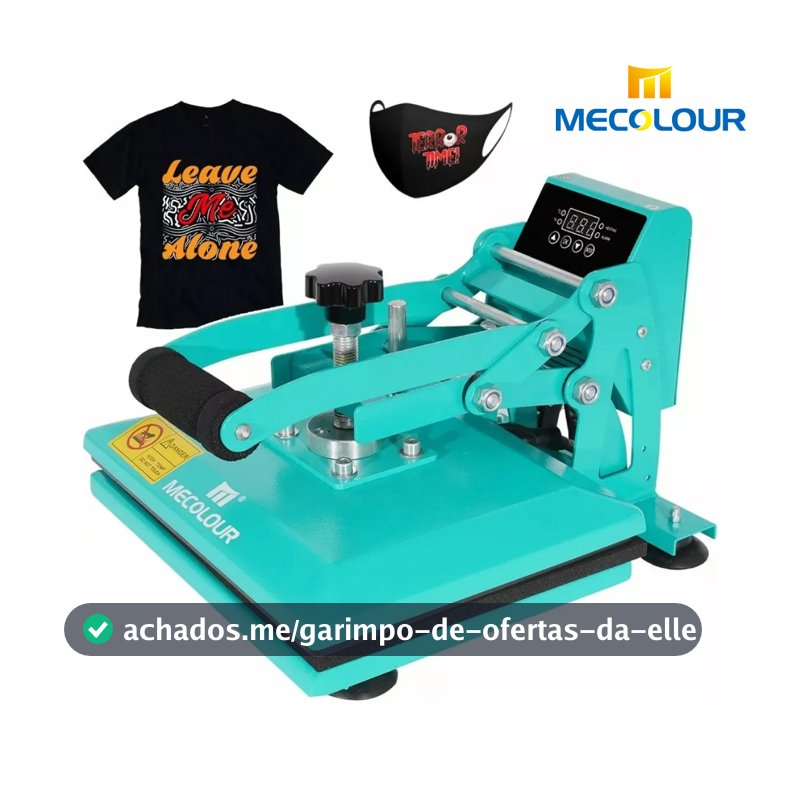 Máquina de Impressão Por Sublimação 2330cm Impressão Plana e Máquina de Passar Roupa para Camisetas, Fronhas, Bolsas