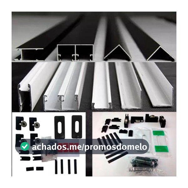 Estrutura Alumínio Fechamento vão kit Pia, Armario Cozinha, Gabinete, com Porcelanato, Vidro,, PVC