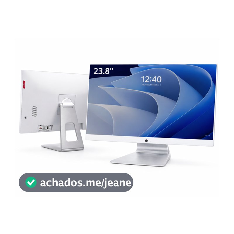 Computador All In One 23,8" Full HD Intel i5 5ª Geração 8GB RAM SSD 128GB HD 500GB WiFi Bluetooth