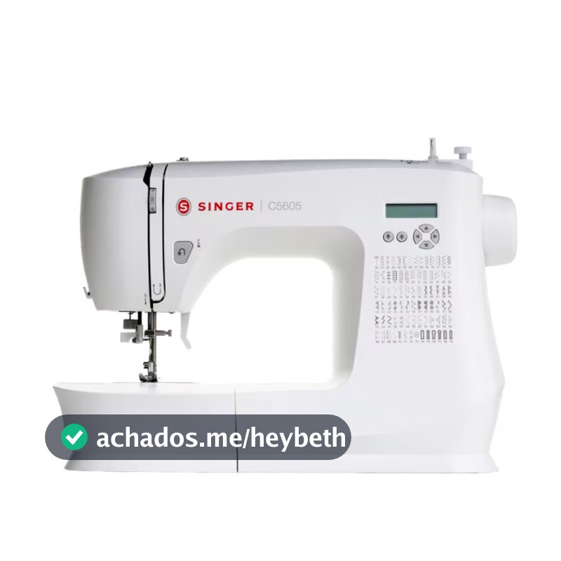 Máquina de Costura Portátil C5605 Singer