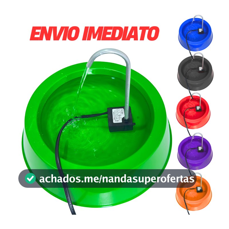 Kit Fonte Bebedouro Para Gatos Bivolt Bebedouro Automatico 1,2 Litros bebedouro gato