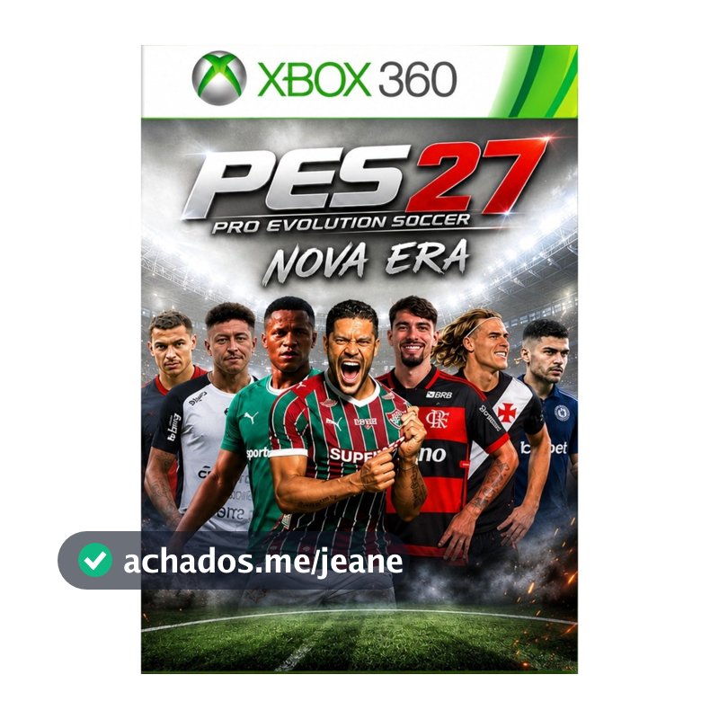 Futebol Pes 2027 Lançamento Brazukas -  Atualizado Outubro - Xbox 360 LT3.0/LTU