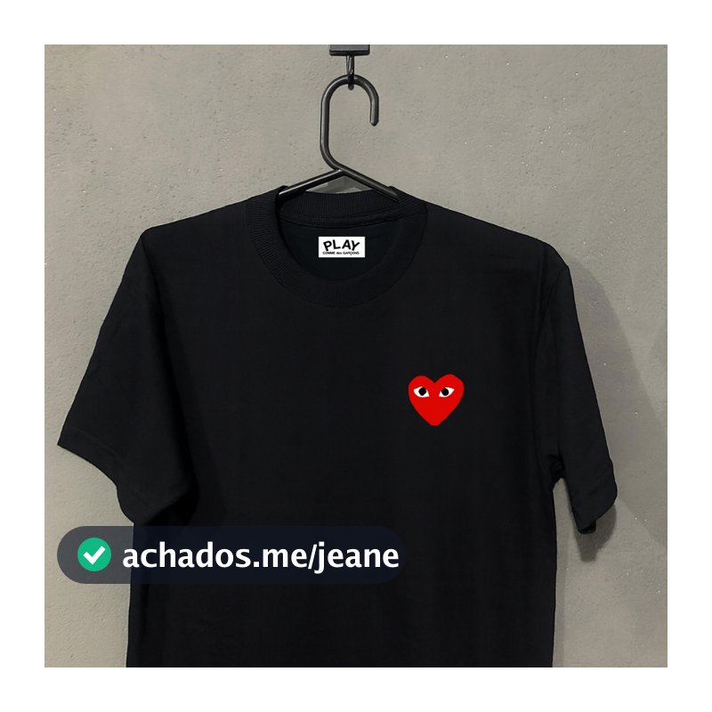 Camiseta Estampada CD G Seu Drop Oversized e Streetwear 100% Algodão Premium Alta Qualidade Comme Garç
