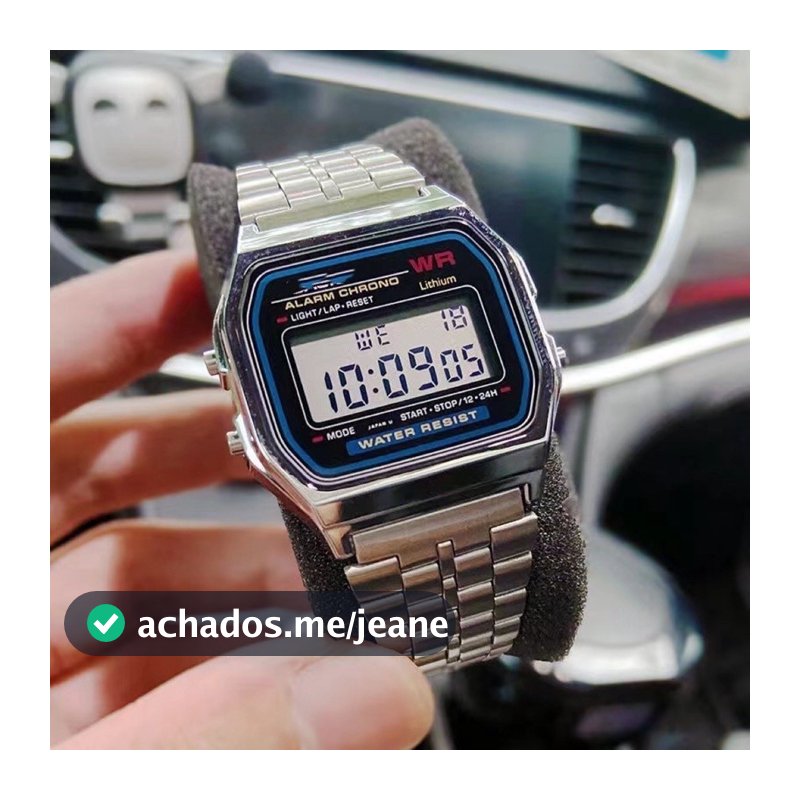 Relógio Digital Led Masculino e Feminino Eletronic WR Todas as Cores