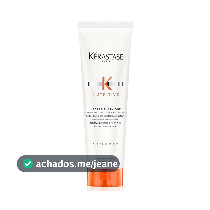 Kérastase Nutritive Nectar Thermique 150ml – Protetor Térmico Antifrizz para Cabelos Secos