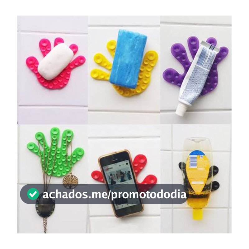 Ventosa Multiuso - Saboneteira /Porta Shampoo / Suporte para celular etc