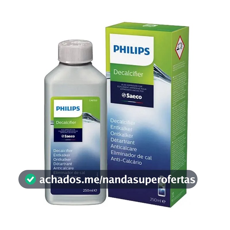 Descalcificante Para Cafeteiras Philips Descalcificante para Máquinas Café Expresso Saeco Original