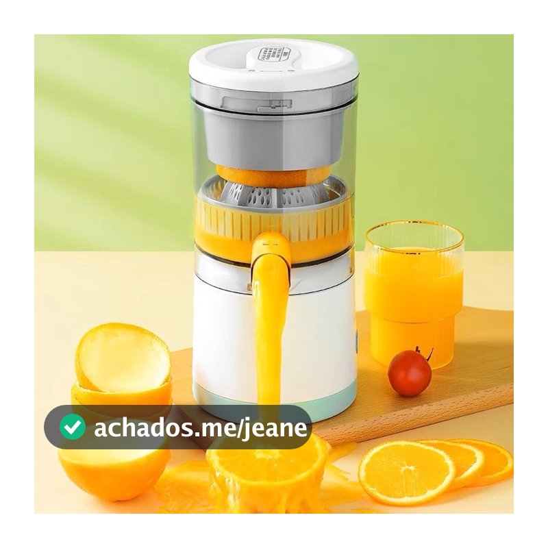 Espremedor Extrator Industrial Sucos Laranja Limão Frutas Inox Copo Elétrico Espremedor