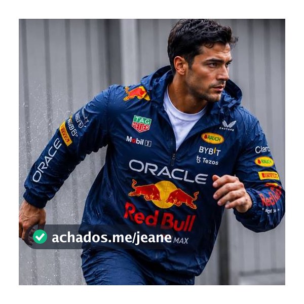 Jaqueta Corta Vento Masculina Red Bull Racing Impermeável Esportiva P ao XG Corrida Envio Rapido  Pronta Entrega