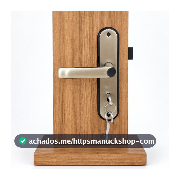 Fechadura Interna de Embutir para Porta de Quarto RGA com Maçaneta e 2 Chaves