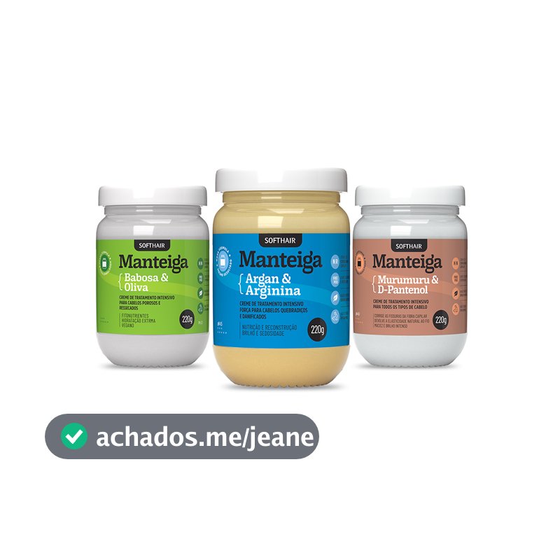 Kit Cronograma Capilar Manteigas