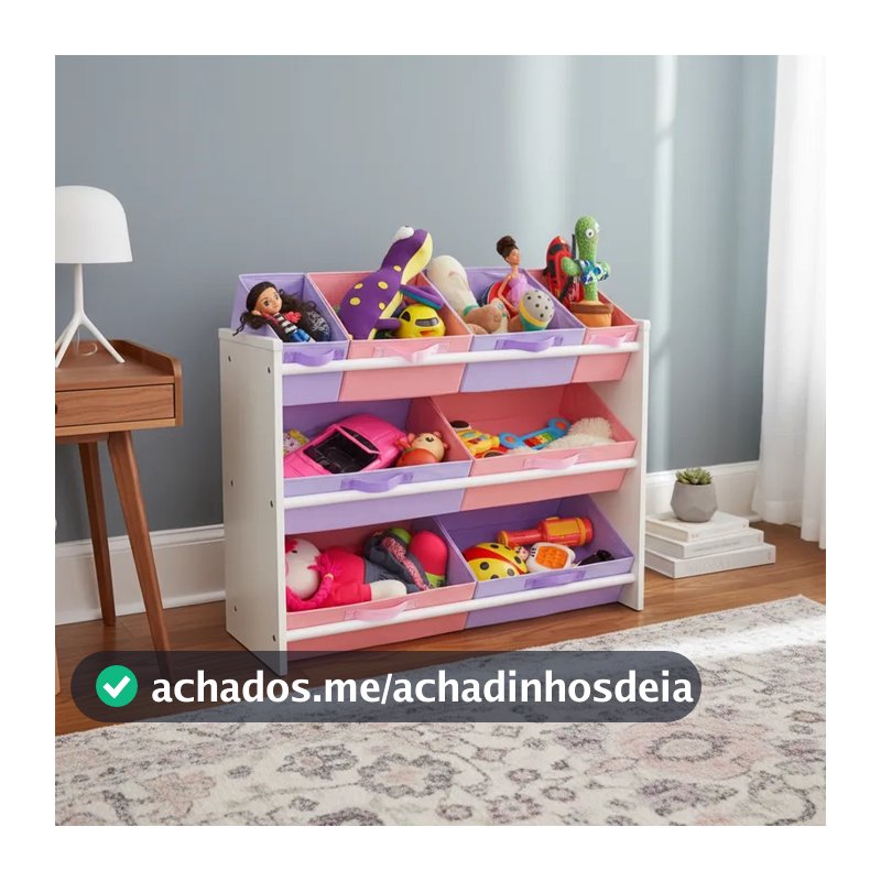 Organizador de Brinquedos e Roupas de Bebe Reborn Modelo Grande