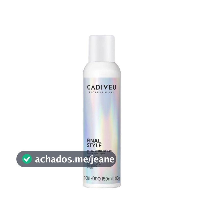 Cadiveu Final Style Finalizador de Brilho Capilar - 150ml