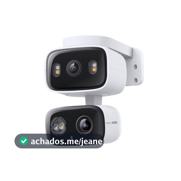 TP-Link Tapo C246D Câmera Wi-Fi Externa 2K 3MP Pan/Tilt, Visão Colorida, IP65