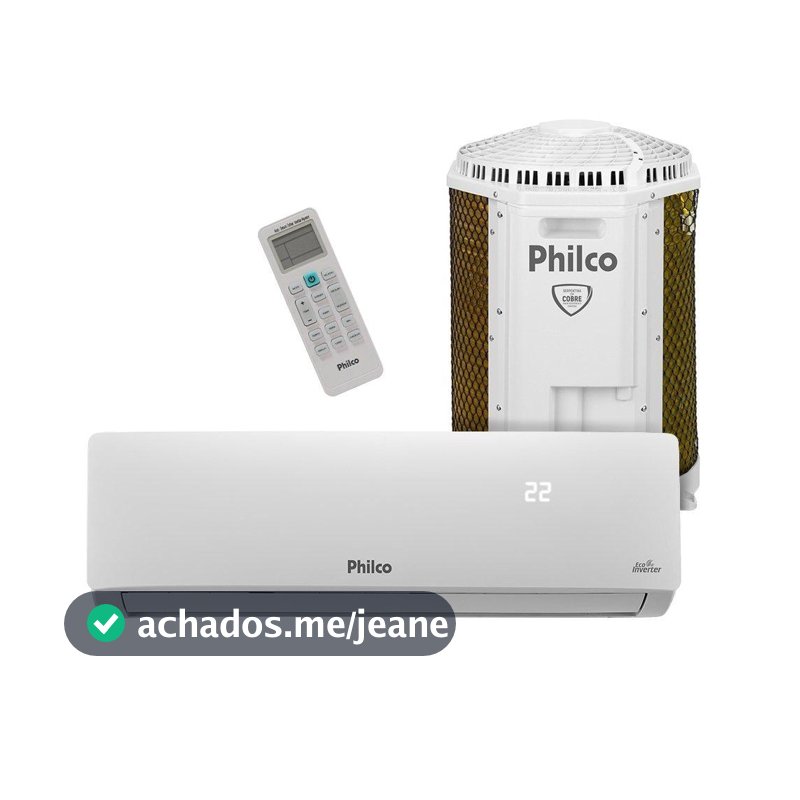 Ar Condicionado Philco 9000 BTUs PAC9FT - Split, Ciclo Frio, Inverter, Serpentina de Cobre, Branco