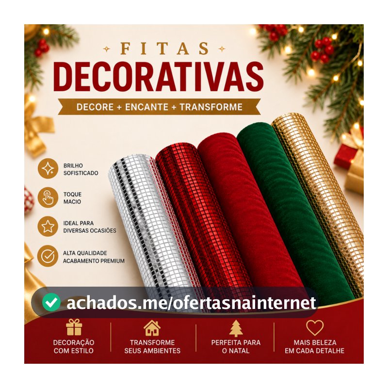 Tela Decorativa Malha Tule Rolo Decoração De Árvore Tecido Pingente Fita Natal 4,5 metros