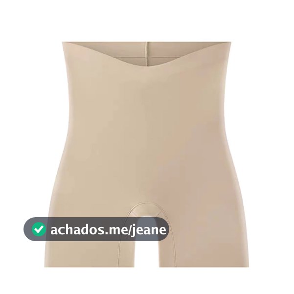 887 shorts modeladores sem costura com forro de microfibra