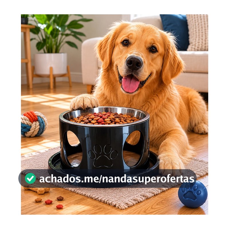 Comedouros Inteligente Anti Formiga para Cachorro e Gato Inox Premium Elevado Anti Refluxo Limpeza