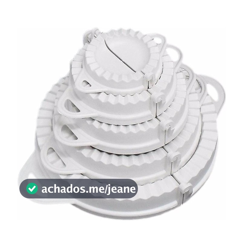Kit Fecha Pastel/Fogazza/Risole 5 Formas De Tam Diferentes