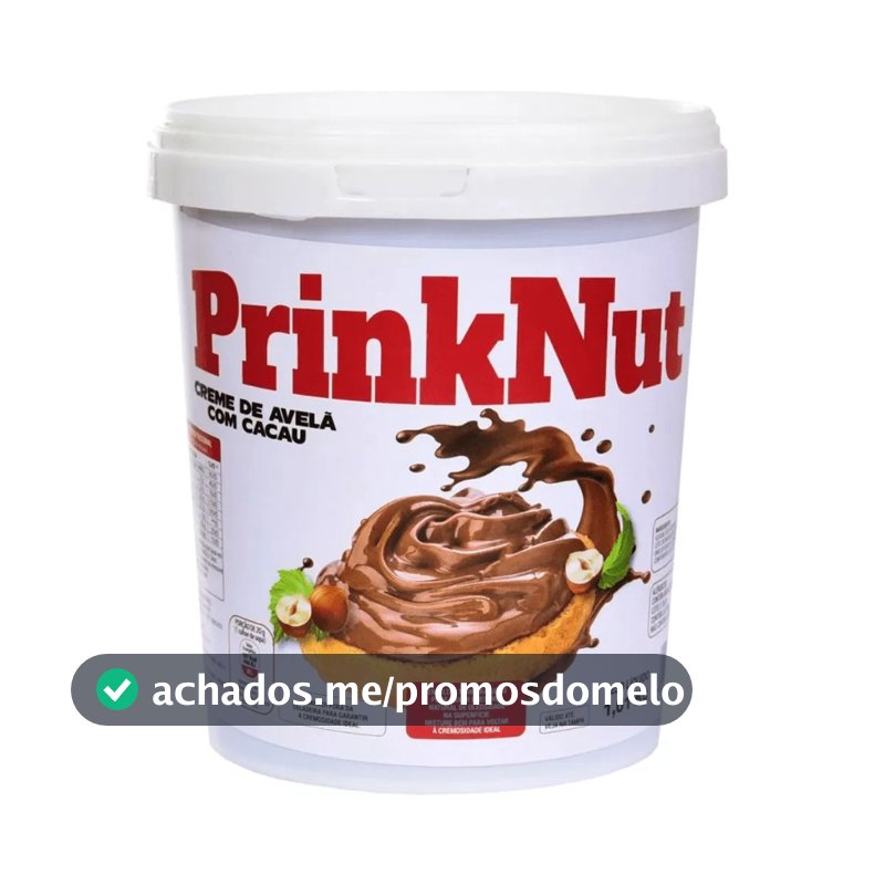 Creme De Avelã Com Cacau 1,01kg Prinknut