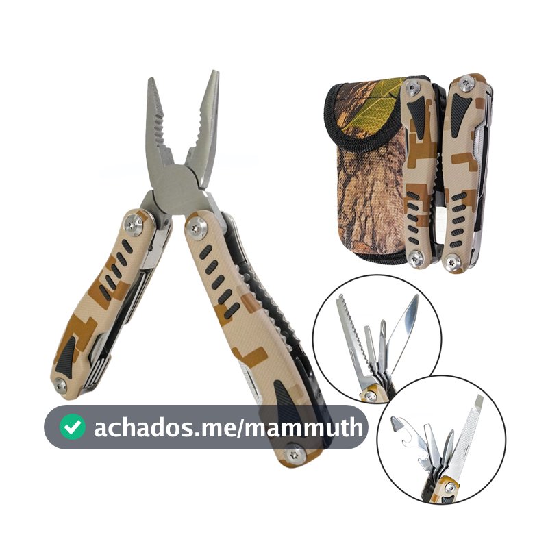 Alicate Canivete Multifunção G-nerik Camping Pesca