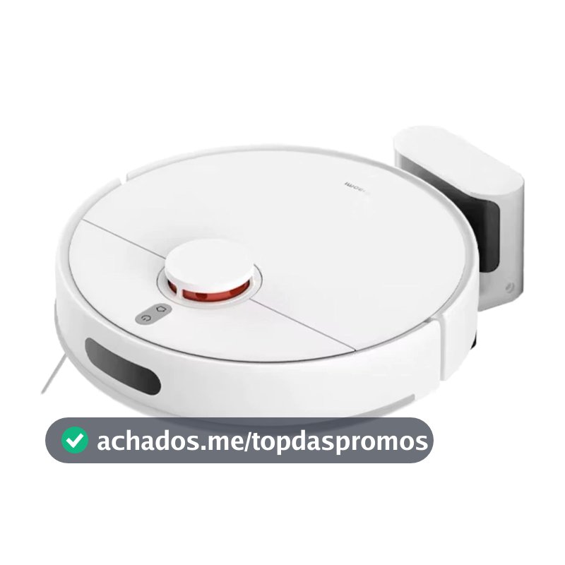Robô Aspirador Xiaomi S40C - 5.000PA - Robo 3 em 1  Mapeamento Inteligente Bivolt