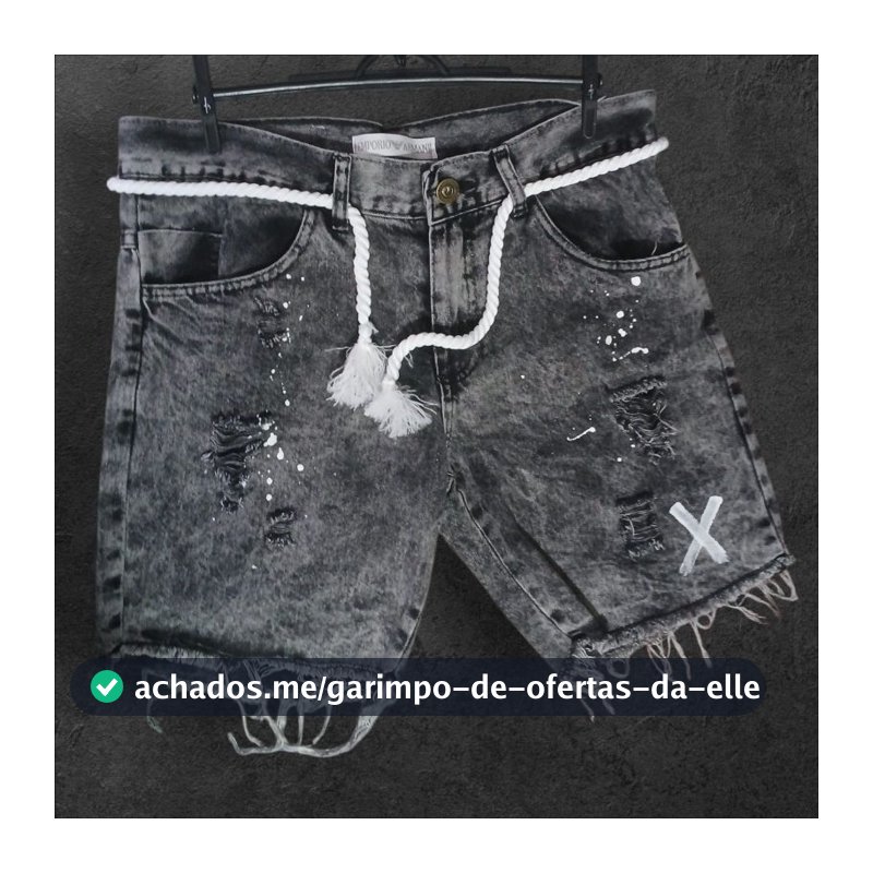 BERMUDA JEANS MASCULINA ESTILO JOGADOR PREMIUM ORIGINAL TRADICINAL CURTA LUXO E EXCLUISIVIDADE