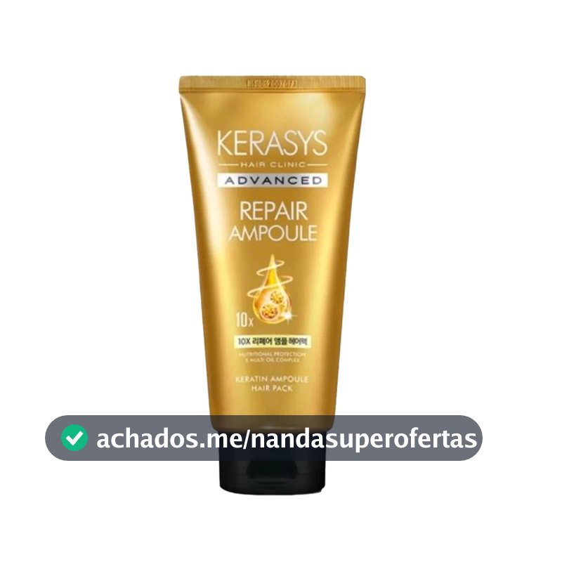 kerasys advanced 10 x repair ampoule hair pack for extremely damaged hair 300ml