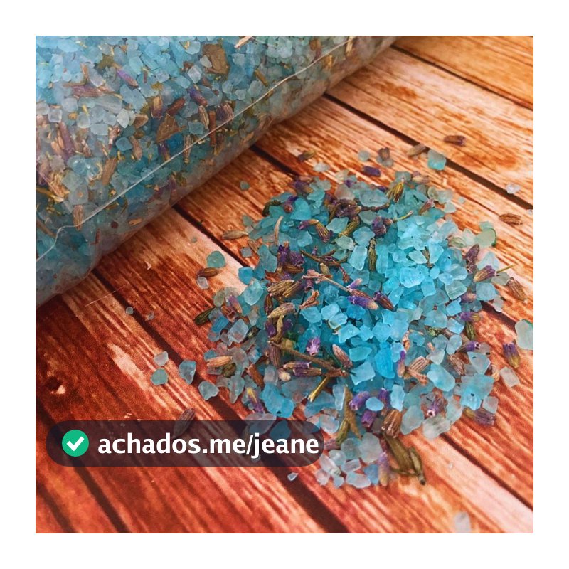 Escalda Pés 1Kg Lavanda c/ Camomila + Ervas